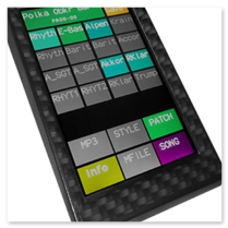 Touch Display zur Bedienung des LIMEX Midisystems